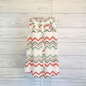 NWT Candies sleeveless summer blouse Women's Size XS